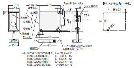 ZSシリーズ 外形寸法 7 