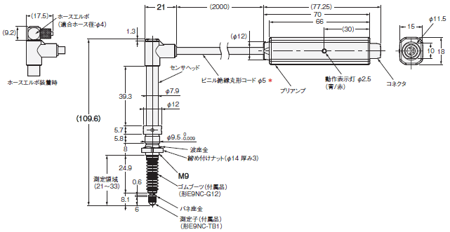 E9NC-T 外形寸法 13 