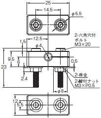 E2E（小径タイプ） 外形寸法 51 