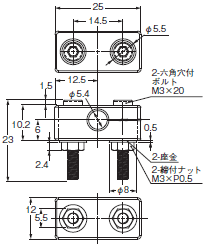 E2E（小径タイプ） 外形寸法 52 