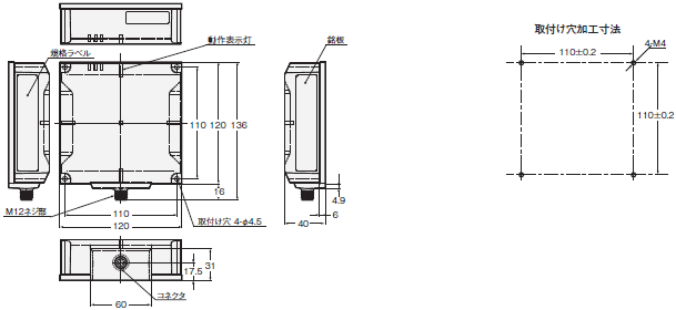 omron IDコントローラ(正式製品型番:V600-CA5D02) - 1
