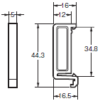 E5DC / E5DC-B 外形寸法 23 