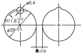 M2P（超高輝度タイプ） 外形寸法 8 