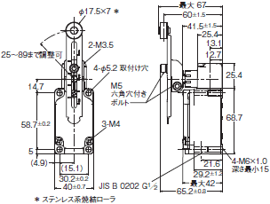 WL-N / WLG 外形寸法 15 