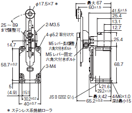 WL-N / WLG 外形寸法 16 