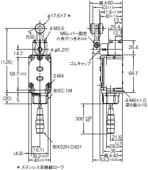 WL-N / WLG 外形寸法 161 