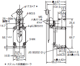 WL-N / WLG 外形寸法 17 