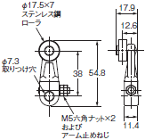 WL-N / WLG 外形寸法 182 