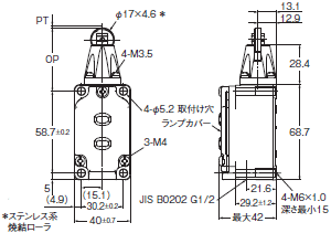 WL-N / WLG 外形寸法 33 