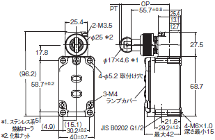 WL-N / WLG 外形寸法 42 