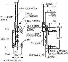 WL-N / WLG 外形寸法 54 
