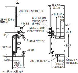 WL-N / WLG 外形寸法 56 