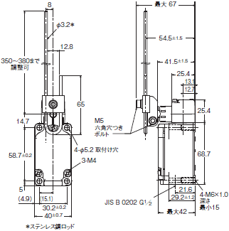 WL-N / WLG 外形寸法 58 