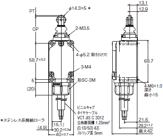 WL-N / WLG 外形寸法 113 