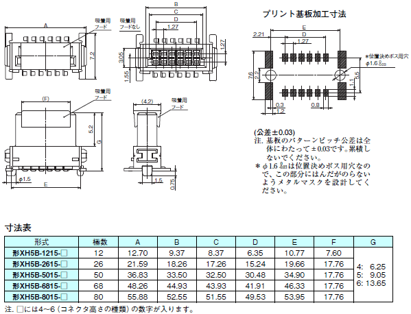 XH5 外形寸法 6 