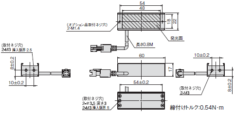 FLVシリーズ 外形寸法 2 