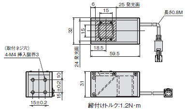 FLVシリーズ 外形寸法 35 