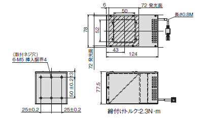 FLVシリーズ 外形寸法 38 