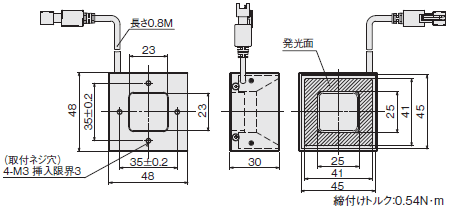 FLVシリーズ 外形寸法 46 