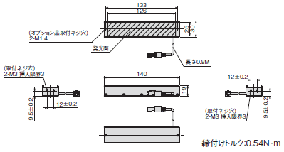 FLVシリーズ 外形寸法 5 