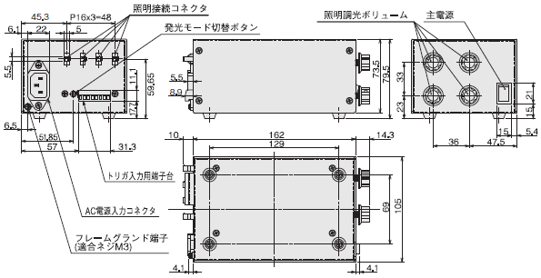 FLVシリーズ 外形寸法 81 