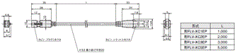 FLVシリーズ 外形寸法 91 