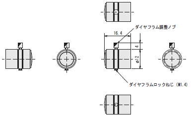 FZ-LESシリーズ 外形寸法 1 