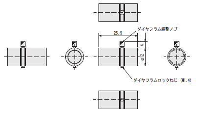 FZ-LESシリーズ 外形寸法 4 