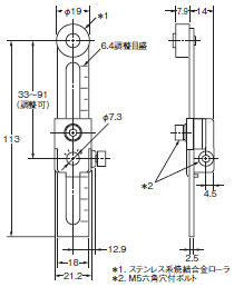 D4A-□N 外形寸法 34 