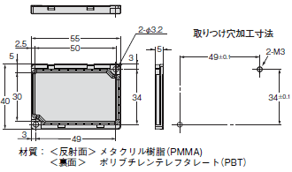 E3NC 外形寸法 17 