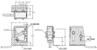 E3NC 外形寸法 29 