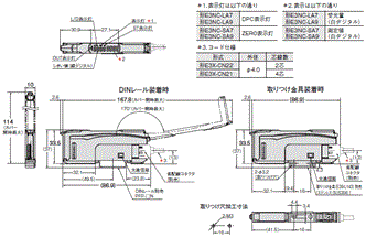 E3NC 外形寸法 10 
