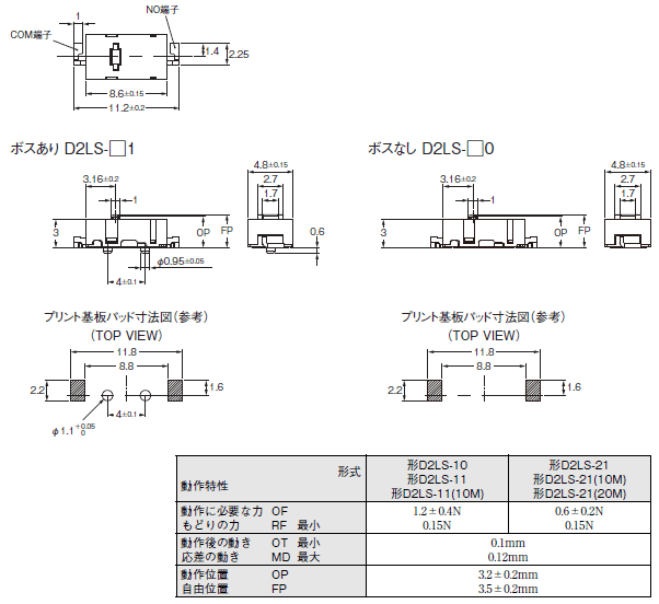 D2LS 外形寸法 1 