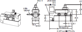 ZE / ZV / ZV2 / XE / XV / XV2 外形寸法 2 