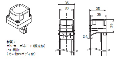 F3SG-Rシリーズ 外形寸法 115 