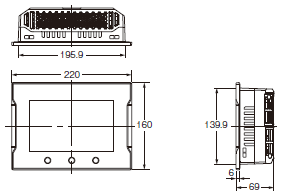 NAシリーズ 外形寸法 25 