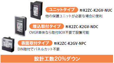 K2ZC-K2GV-N□C 特長 6 