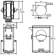 KM-N1 外形寸法 10 