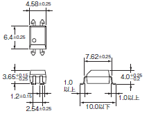 G3VM-353A / D / B / E 外形寸法 3 
