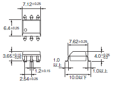 G3VM-353A / D / B / E 外形寸法 7 