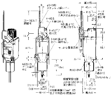 WLF5-F 外形寸法 3 