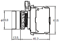 A22NN / A22NL 外形寸法 14 