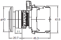 A22NN / A22NL 外形寸法 20 