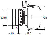 A22NN / A22NL 外形寸法 9 