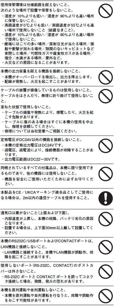 S8BA ご使用の前に 40 