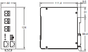 S8BA 外形寸法 14 