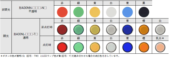 A30NN / A30NL 形式/種類 1 