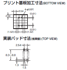 G3VM-□L / □FL / □GL 外形寸法 5 