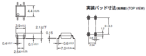 G3VM-□L / □FL / □GL 外形寸法 12 