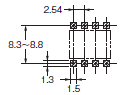 G3VM-□C□ / □F□ / □CR / □FR 外形寸法 4 